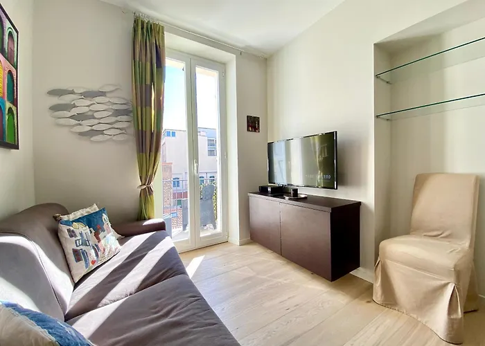 Le 74 Scls - Rue D'antibes, Clim, Wifi Apartman